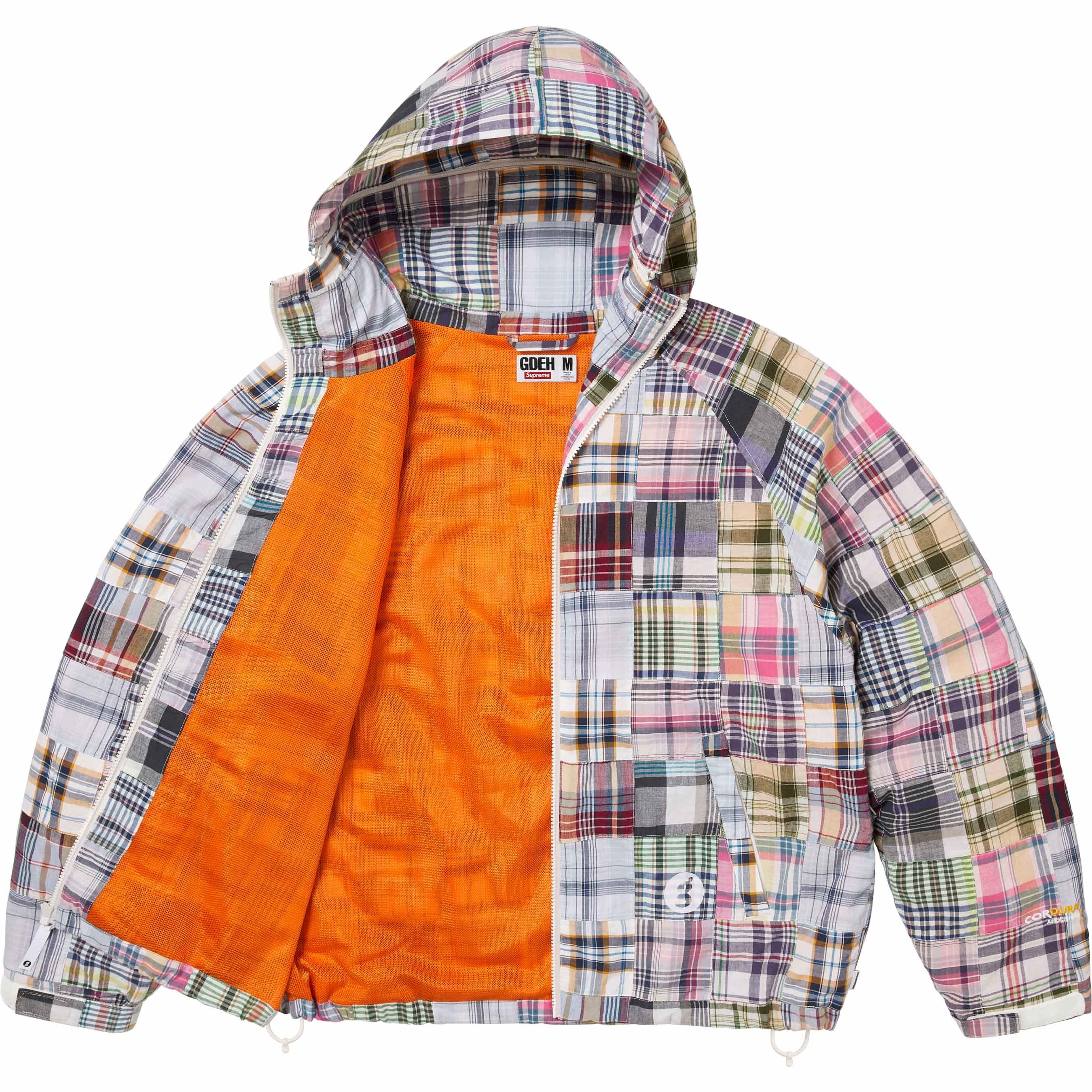 Supreme®/GOODENOUGH Patchwork Madras Hooded Jacket view 2